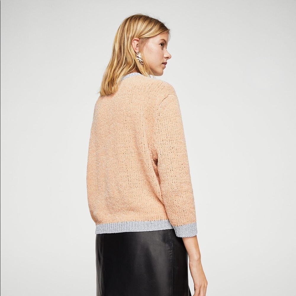 Mango metallic finish sweater - Picture 2 of 5